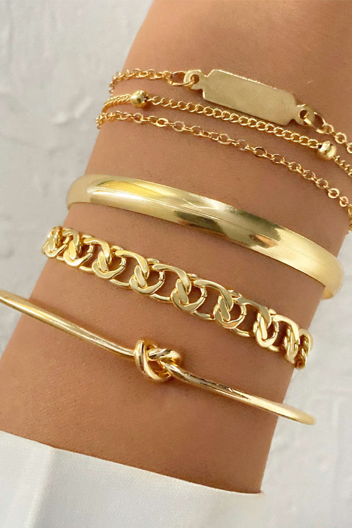 KIRRA | 4 PIECE CHAIN BRACELETS SET