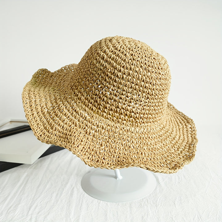 EVELYN | STRAW SUN HAT