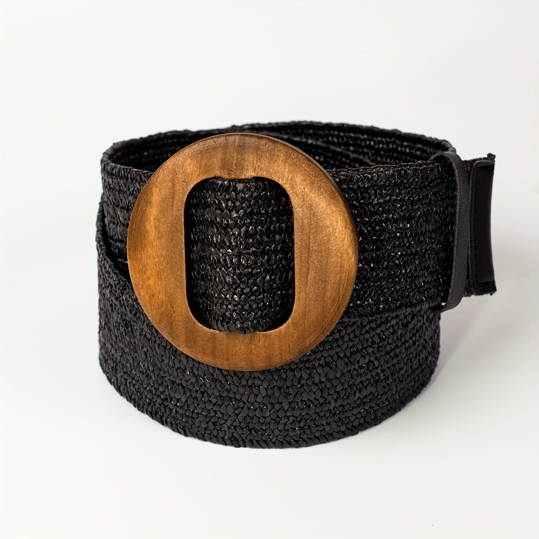 JEMIMA | WOVEN ELASTIC STRETCH BELT FOR DRESSES