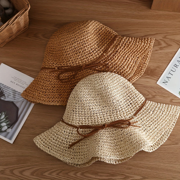 DAISY | FOLDABLE WIDE BRIM HAT