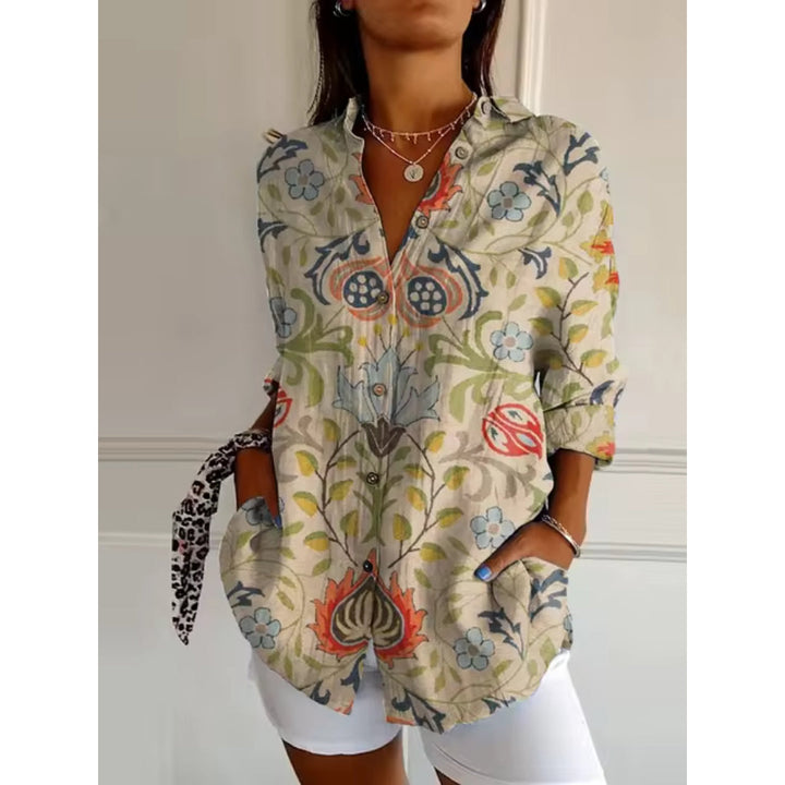 SIENNA | CASUAL BLOUSE WITH FLORAL PRINT