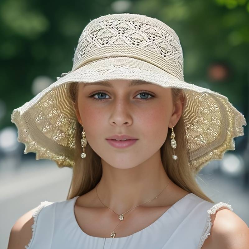 HARPER | STYLISH FOLDABLE BEACH HAT