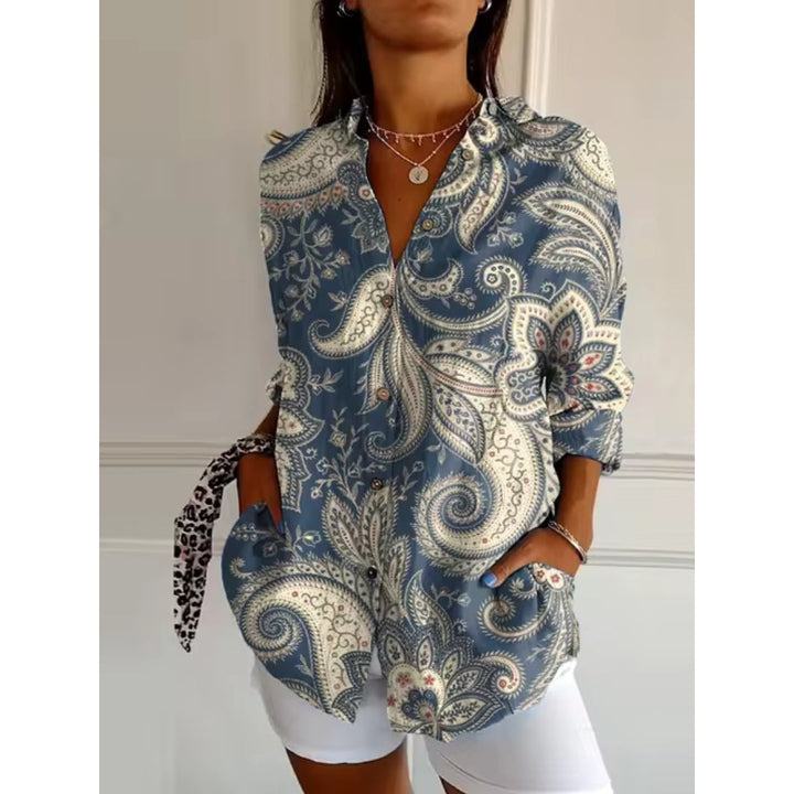 SIENNA | CASUAL BLOUSE WITH FLORAL PRINT