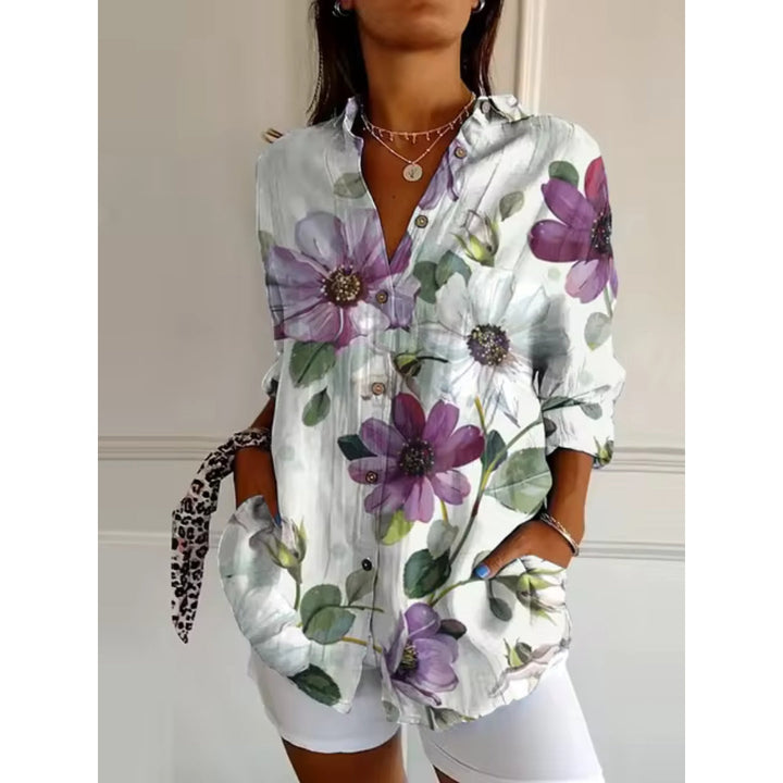 SIENNA | CASUAL BLOUSE WITH FLORAL PRINT