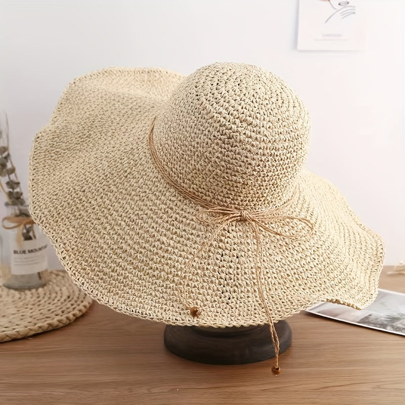 LARA | FOLDABLE STRAW SUN HAT