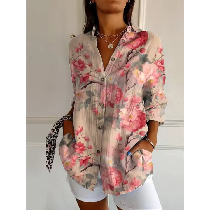 SIENNA | CASUAL BLOUSE WITH FLORAL PRINT