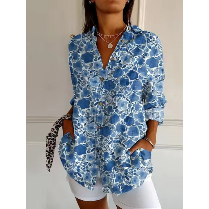 SIENNA | CASUAL BLOUSE WITH FLORAL PRINT