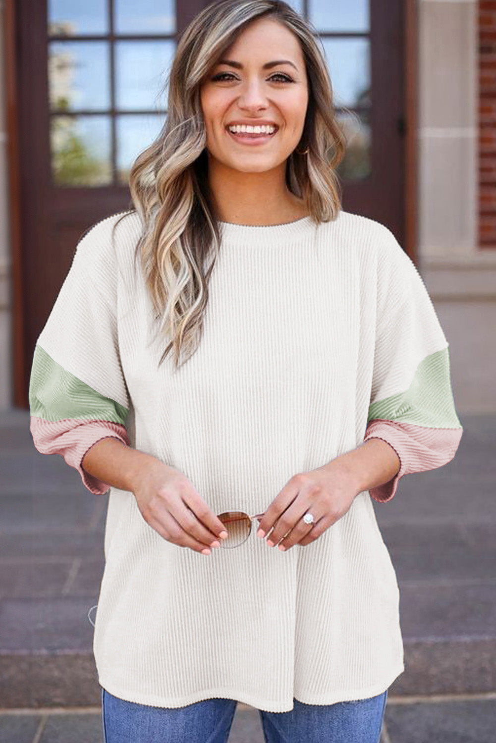 CHLOE | QUARTER SLEEVE SHIRT