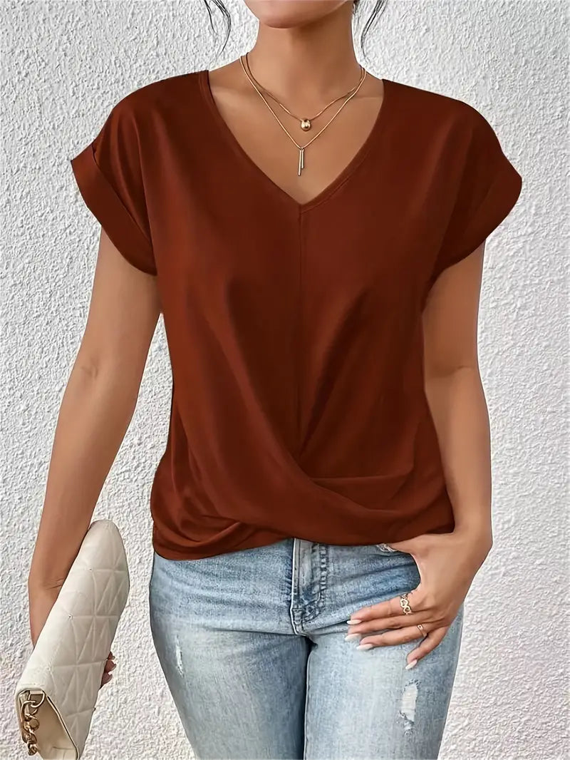 AMELIA | PERFECT V-NECK TOP