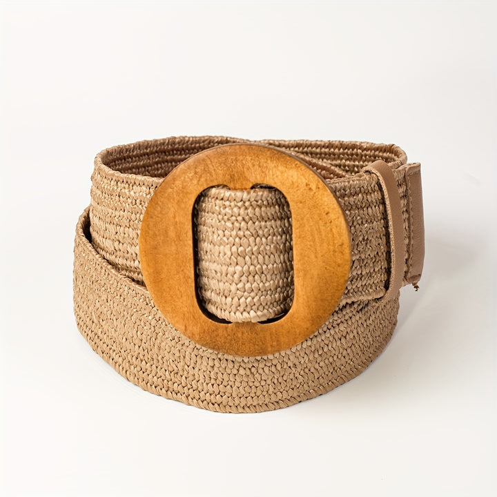 JEMIMA | WOVEN ELASTIC STRETCH BELT FOR DRESSES