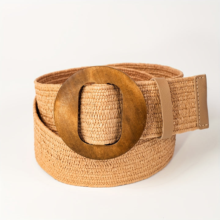 JEMIMA | WOVEN ELASTIC STRETCH BELT FOR DRESSES