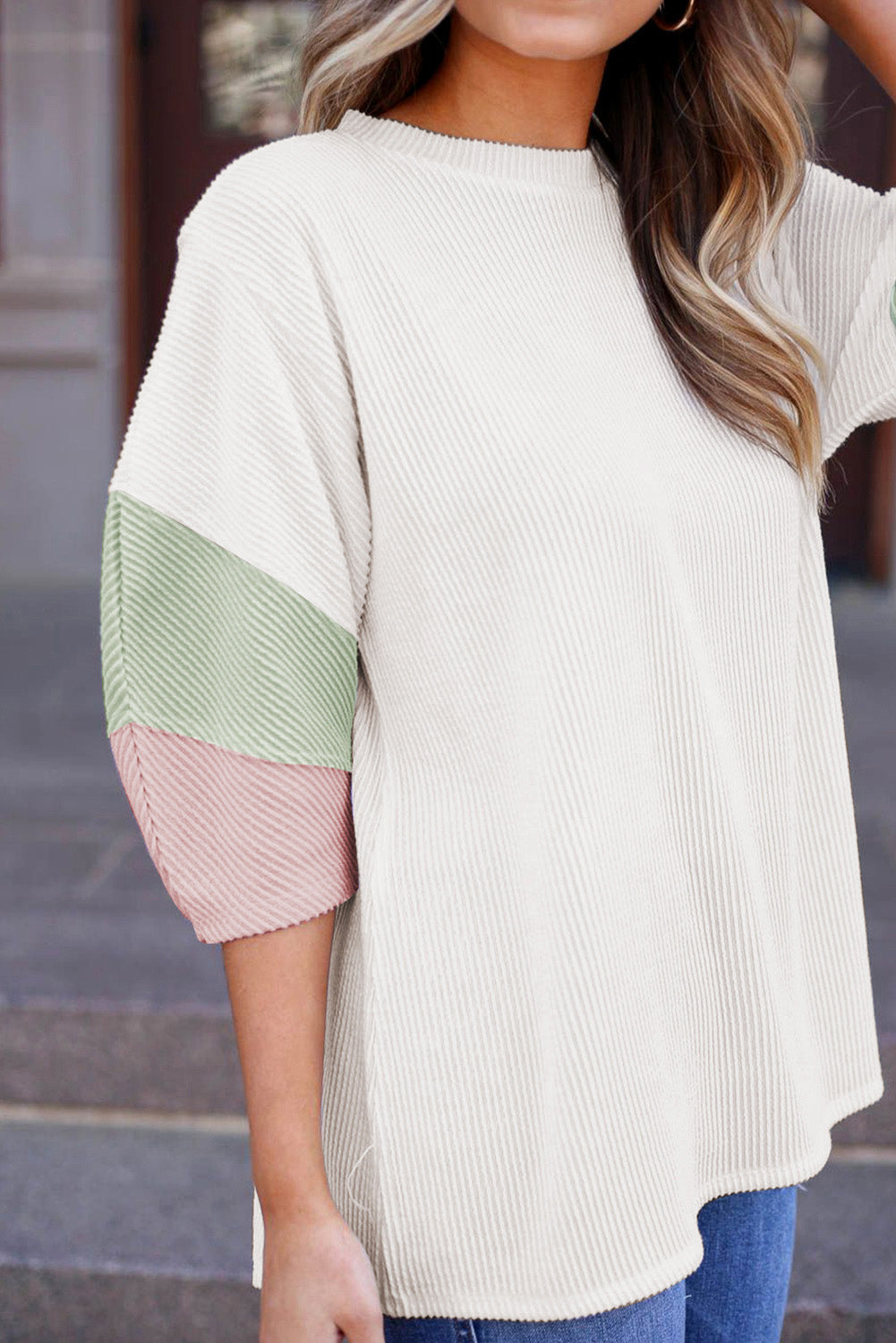 CHLOE | QUARTER SLEEVE SHIRT