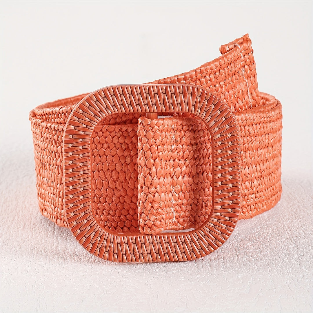 ELLA | BRAIDED ELASTIC WAIST BELT