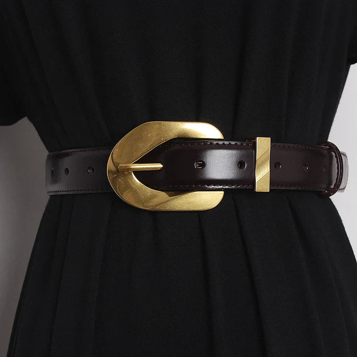 ALEXIS | LEATHER WAISTBAND BELT