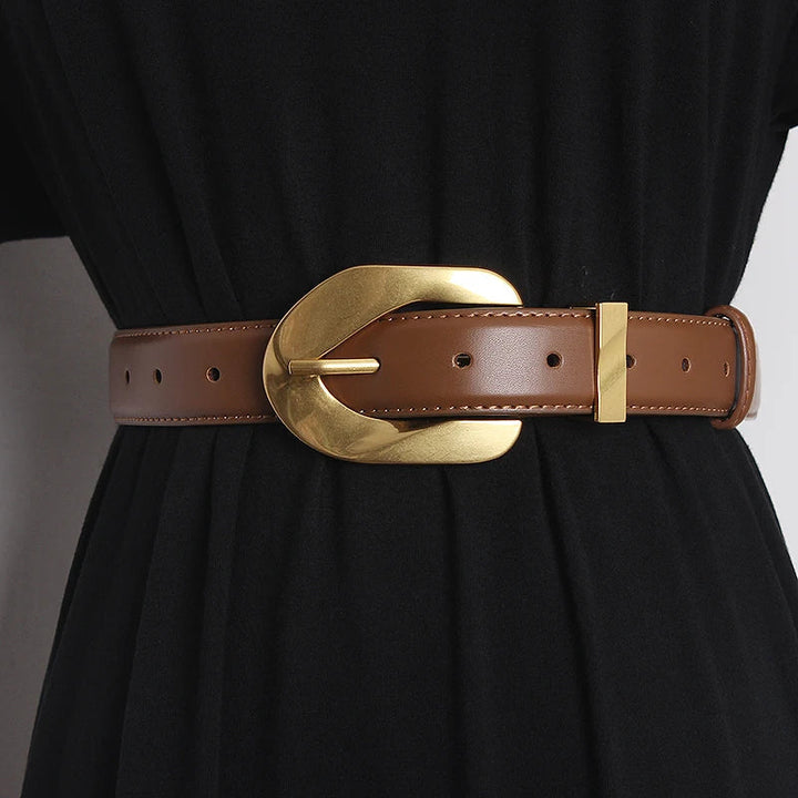 ALEXIS | LEATHER WAISTBAND BELT