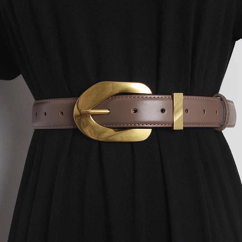 ALEXIS | LEATHER WAISTBAND BELT