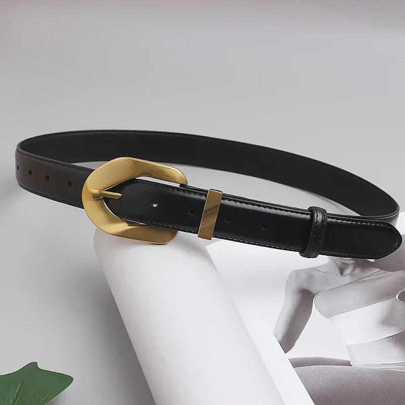 ALEXIS | LEATHER WAISTBAND BELT