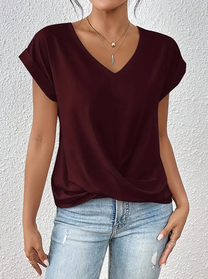 AMELIA | PERFECT V-NECK TOP