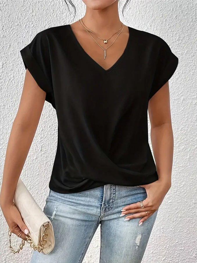 AMELIA | PERFECT V-NECK TOP