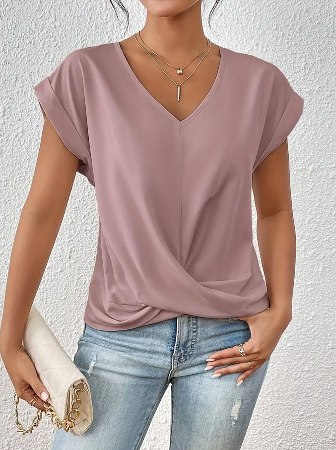 AMELIA | PERFECT V-NECK TOP