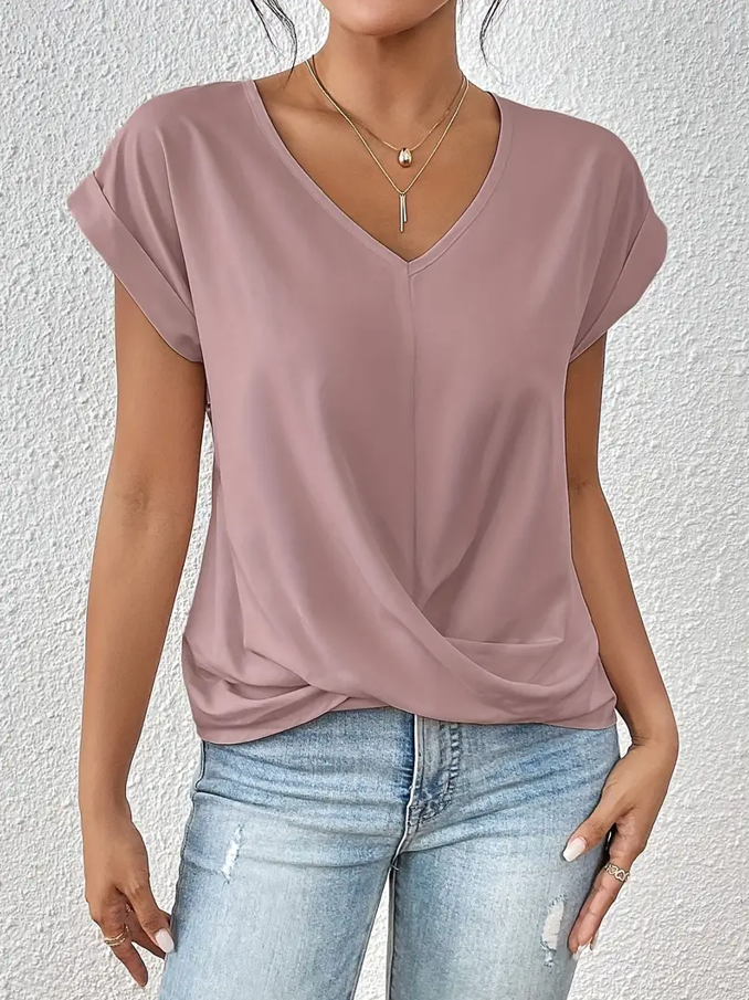 AMELIA | PERFECT V-NECK TOP