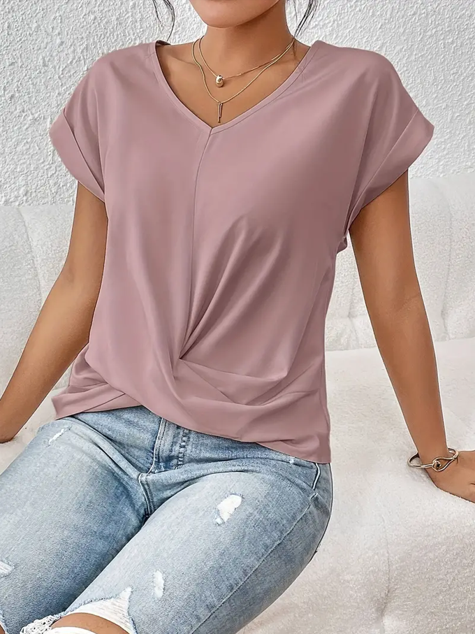 AMELIA | PERFECT V-NECK TOP