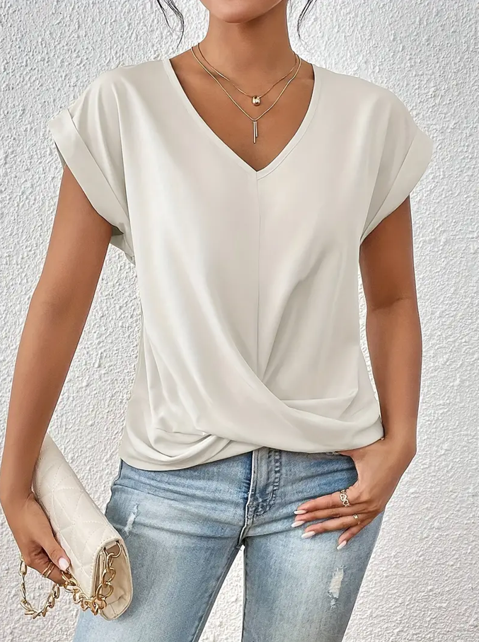 AMELIA | PERFECT V-NECK TOP