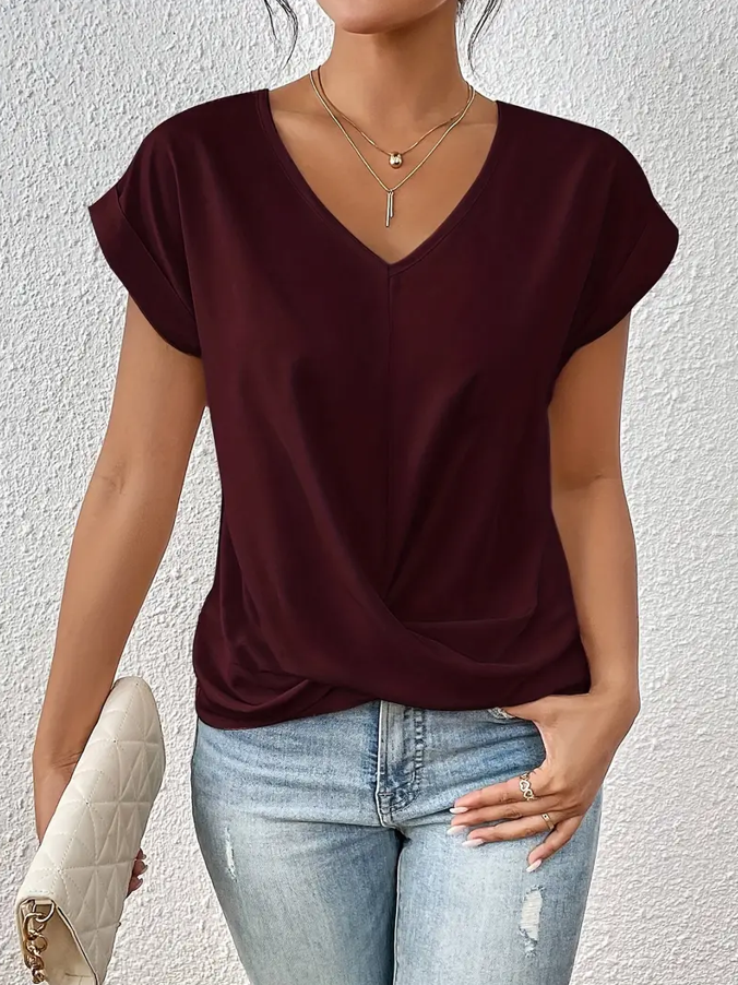 AMELIA | PERFECT V-NECK TOP