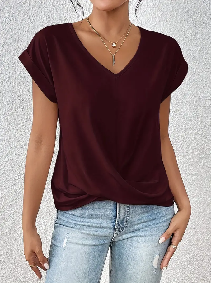 AMELIA | PERFECT V-NECK TOP