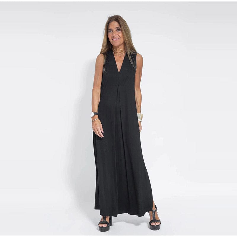 JUDITH | SOFT LONG DRESS WITH CARDIGAN