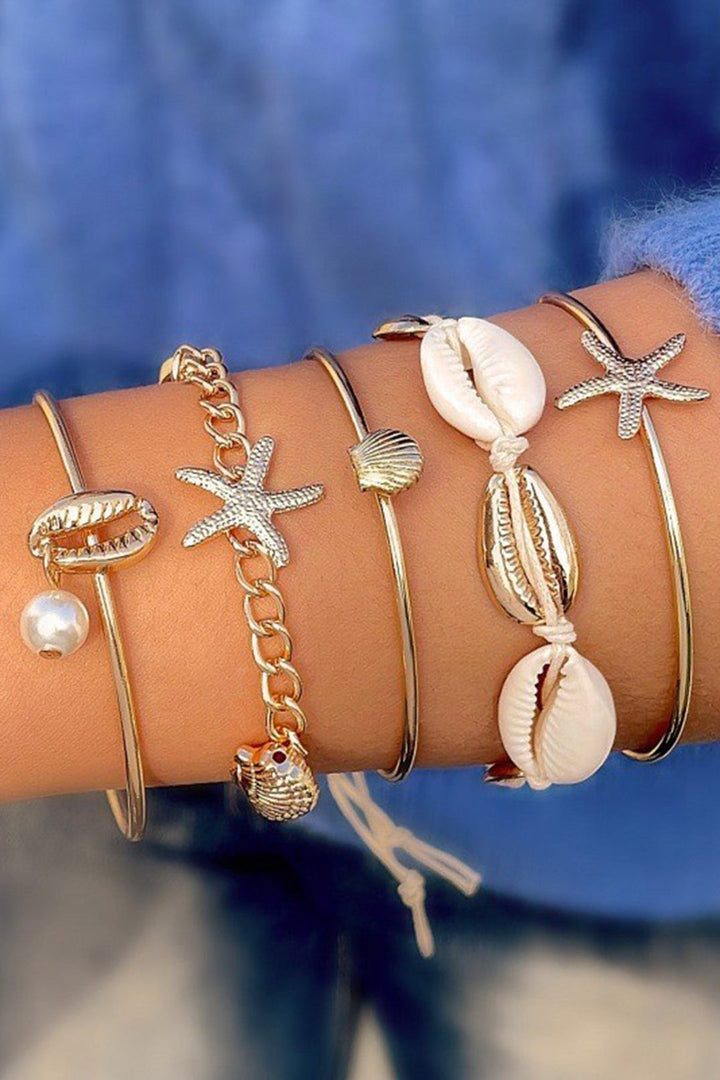 MIRRHI | SHELLS AND STARFISH BRACELET