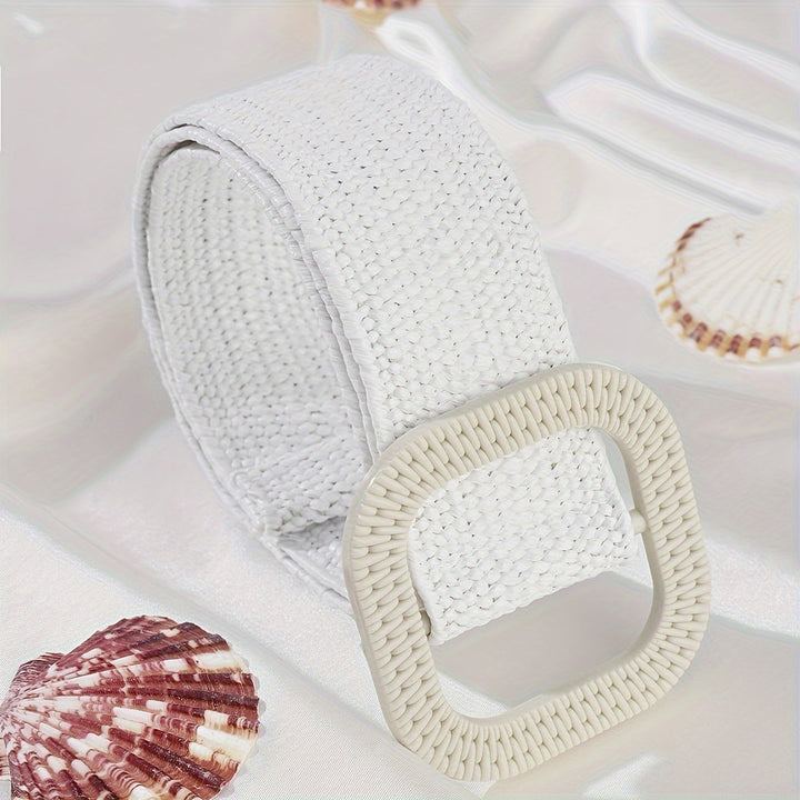 ELLA | BRAIDED ELASTIC WAIST BELT