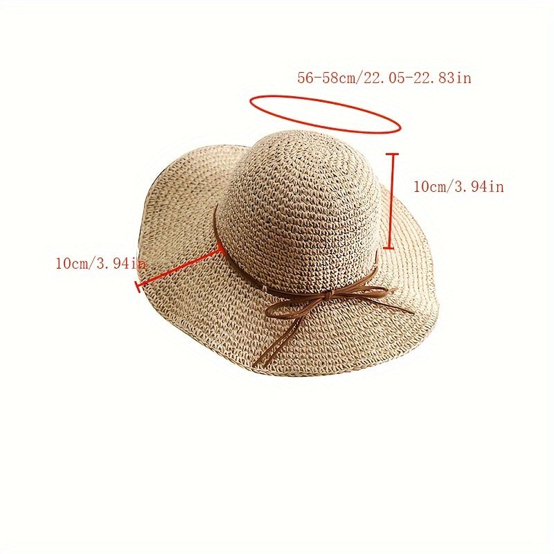 DAISY | FOLDABLE WIDE BRIM HAT