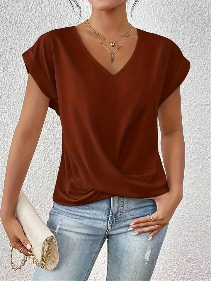 AMELIA | PERFECT V-NECK TOP