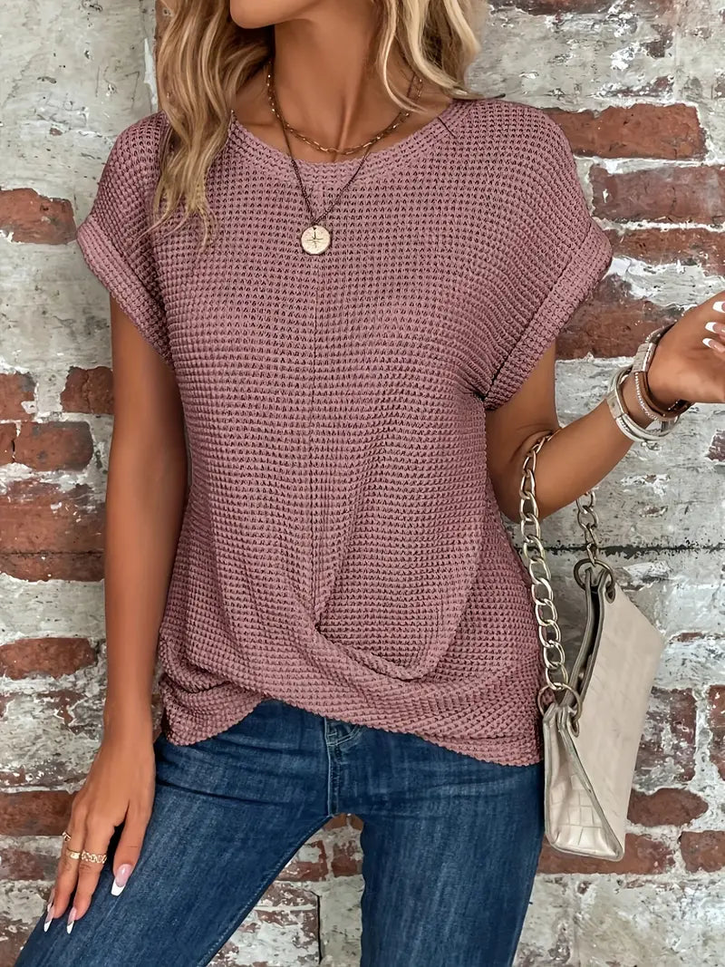 ZOE | CASUAL KNITTED TOP