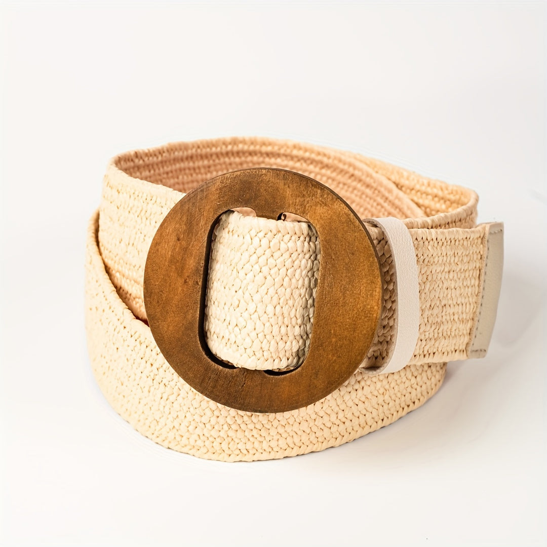 JEMIMA | WOVEN ELASTIC STRETCH BELT FOR DRESSES