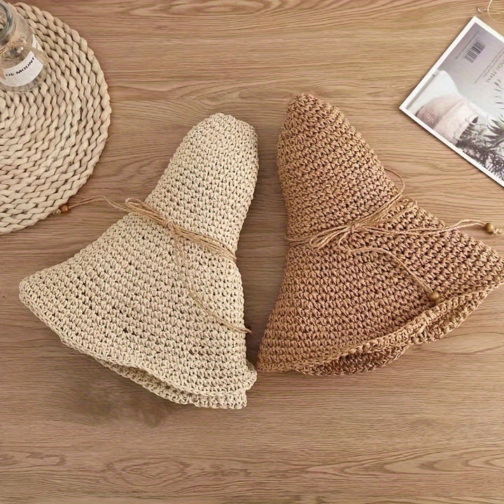 LARA | FOLDABLE STRAW SUN HAT